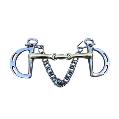 İyi fiyat Eklem Ağızlı Paslanmaz Çelik At Ağızlıkları, Koşum Takımında Katı Ağız Parçaları İçin çevrimiçi