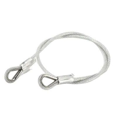 İyi fiyat Korrozyona dayanıklı PVC Naylon Kaplama ile Özel Uzunlukta Paslanmaz Çelik Tel İpi çevrimiçi