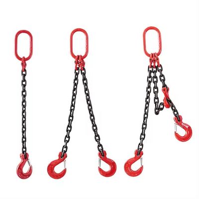 İyi fiyat Blacken Finished G80 Four Legs Safety Lifting Chain Sling for Load Lifting Capacity çevrimiçi