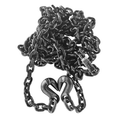 İyi fiyat Secure Your Cargo with G80 Black Oxide Tie Down Chain Featuring Welding Hooks çevrimiçi