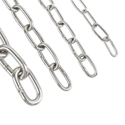 İyi fiyat 8mm Blacken Finished 316 Stainless Steel Boats Anchor Chain Standard DIN766 for Ship çevrimiçi