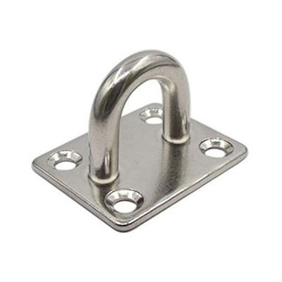 İyi fiyat Rustproof Stainless Steel Square Eye Plate For Door Clasp And Wall Mount Hanging çevrimiçi