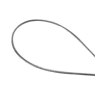 İyi fiyat İnşaat sınıfı SS316 7X7 7X19 Paslanmaz çelik tel ipleri çevrimiçi