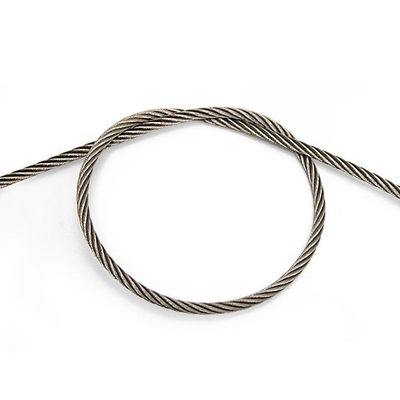 İyi fiyat Genel Endüstri Mühendisliği için Yüksek Çekme Mukavemetli AiSi Standart Paslanmaz Çelik Halat çevrimiçi