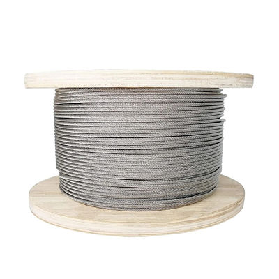 Paslanmaz Çelik 6X19 7X19 8X19 Galvanizli Çelik Halat Kablo