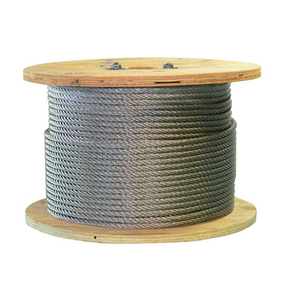 7X19 9mm Galvanizli Paslanmaz Çelik Tel İpi Kablosu ve ISO Sertifikalı