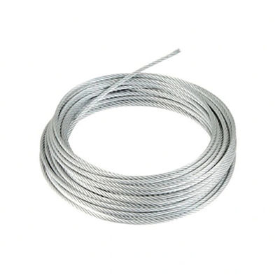 Soğuk Şekillendirme Çeliği için Bükülebilir Yüksek Mukavemetli 316 1*37 4.8mm Galvanizli Çelik Halat