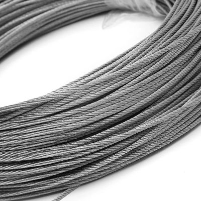 İyi fiyat 6.3mm 6X19 S Seale 1770 MPa Galvanize Asansör Vali Kablo Çelik Tel İpi çevrimiçi