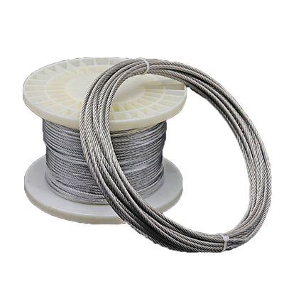 İyi fiyat 6x7/6x19/6x36 Galvanizli Çelik Halat Kablo 1000N - 100000N Çekme Mukavemeti çevrimiçi