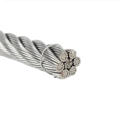 Derricking, Kaldırma ve Çekme için 6x19S+FC 6mm galvanizli çelik halat