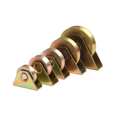 İyi fiyat Trapezoidal Triangular Wheel Pulley Roller for Sliding Gate Door çevrimiçi