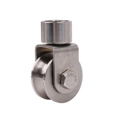 İyi fiyat Galvanized Finish Hanging Door Roller Stainless Steel çevrimiçi