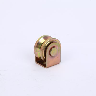 İyi fiyat V Shaped Groove sliding Gate Wheel Color Zinc-Plated Steel Pulley Sliding door pulley Roller door accessories çevrimiçi