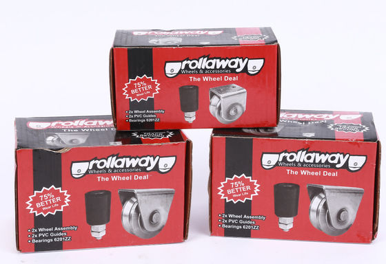İyi fiyat Stainless Steel Sliding Door Rollers U V Y Groove Galvanized Customizable çevrimiçi
