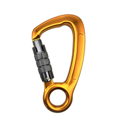 İyi fiyat Heavy Industry 30KN Snap Hook and 7075 Aluminum Carabiner with Screw çevrimiçi