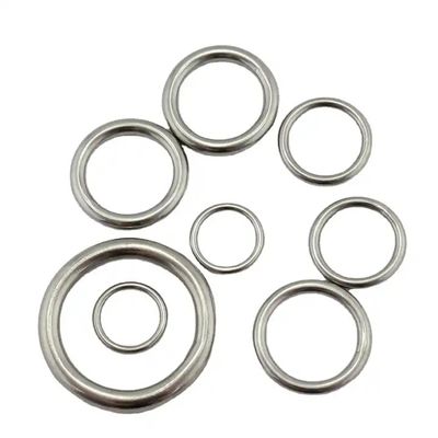 İyi fiyat 2.5*7.5mm 316/304 Stainless Steel Mini Marine Strap Welded Round O Ring çevrimiçi