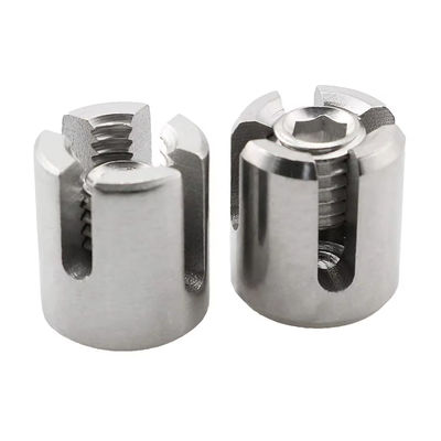 İyi fiyat Wholesale Cable Clamps Stainless Steel 304 316 Hardware Wire Rope Cable Tensioner Adjustable 4mm Wire Rope Cross Clips çevrimiçi