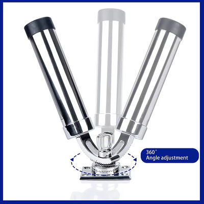 İyi fiyat Adjustable Fishing Rod Holder for Boat 316 Stainless Steel 360 Degree Adjustment Portable Boat Fishing Pole Rod Holders çevrimiçi