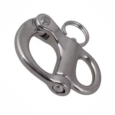 İyi fiyat Swivel Jaw Snap Shackles 304 316 Stainless Steel Quick Release Bail Rigging çevrimiçi