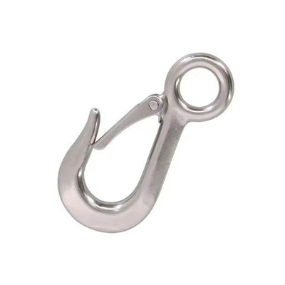 İyi fiyat Heavy Duty Safety Chain Hooks With Latch For Tow Crane Lift Rigging Hardware çevrimiçi