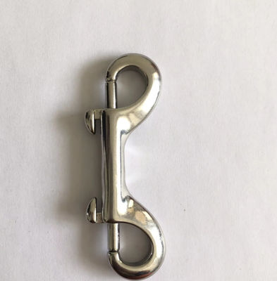 İyi fiyat Ağır Hizmet Tipi Paslanmaz Çelik Çift Uçlu Karabina Kanca Yoga Pilates için çevrimiçi