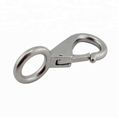İyi fiyat Paslanmaz Çelik 316 Mini Sert Döner Göz Snap Kanca Deniz Hızlı Bağlantı Gereksinimleri için çevrimiçi