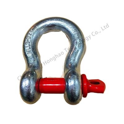 İyi fiyat Electrolytic Treatment Finish Dee Shackles for Trailer Security and Marine Rigging çevrimiçi