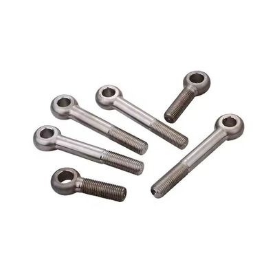 İyi fiyat Custom Rigging Hardware Plain Finish Stainless Steel Eye Bolt Screw For Industrial Machinery çevrimiçi