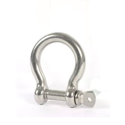 İyi fiyat Precision Casting Technology Black and Silver Polished Stainless Steel 304/316 D Shackle Bow Shackle for Fastening çevrimiçi