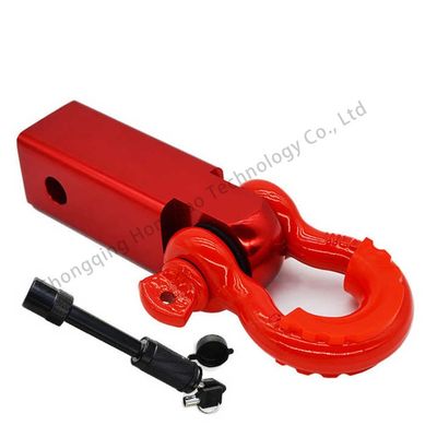 İyi fiyat Electrolytic Treatment 3/4 Inch Off Road Shackle Hitch Receiver for Truck Jeep Toyota çevrimiçi