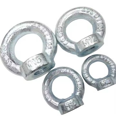 İyi fiyat Ağır Hizmet Tipi Karbon Çeliği DIN 582 Göz Somunu Galvanizli Dikey Kaldırma Halkası Somunu çevrimiçi