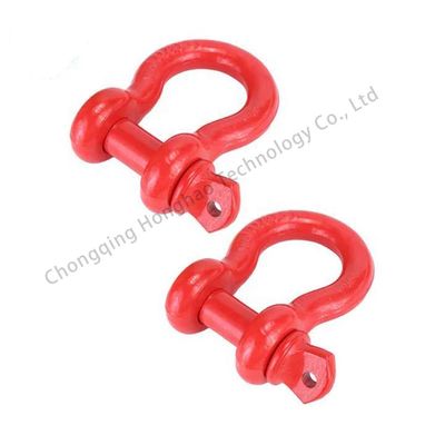 İyi fiyat Zinc Finish Bow Shackle Rigging kaldırma ve gıda içecekler uygulamaları için ağır görev çevrimiçi