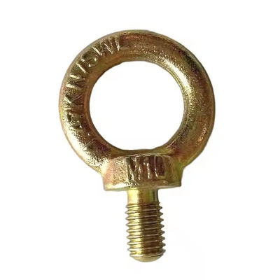 İyi fiyat Ayarlama donanımı JISB1168 Standart Göz Boltları Sarı Çinko Karbon Çelik kaldırma bult çevrimiçi