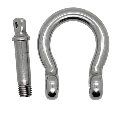 İyi fiyat Stainless Steel Polished Screw Pin Bow Shackles Perfect for Heavy Duty Applications çevrimiçi