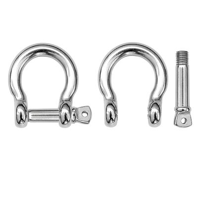 İyi fiyat Precision Casting Technology AISI Stainless Steel 304/316 Bow Shackle for Marine Rigging çevrimiçi
