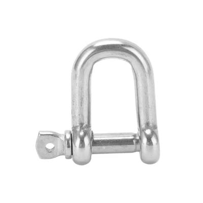 İyi fiyat Hot Forged Polished Stainless Steel AISI304/316 D Shackle for Sailboats in Durability çevrimiçi