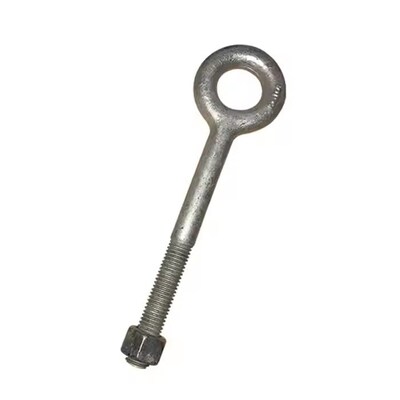 İyi fiyat Galvanizli Karbon Çeliği Dövme Normal Somunlu Gözlü Civata G291 Gözlü Civata çevrimiçi