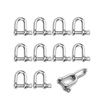 İyi fiyat Stainless Steel D-Shackle for Heavy Rigging Strong and Dependable Rigging Solution çevrimiçi