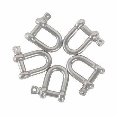 İyi fiyat 304 Stainless Steel D Ring Shackle Lock D Links Clip Hook for Heavy Duty Construction çevrimiçi