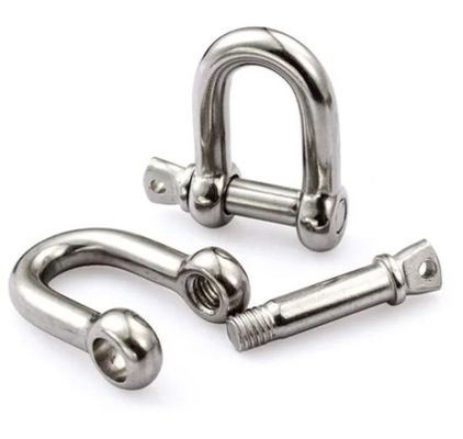 İyi fiyat Boat Sailing Safety Marine Stainless Steel Shackle Pin Dee Bolt with Polished Finish çevrimiçi