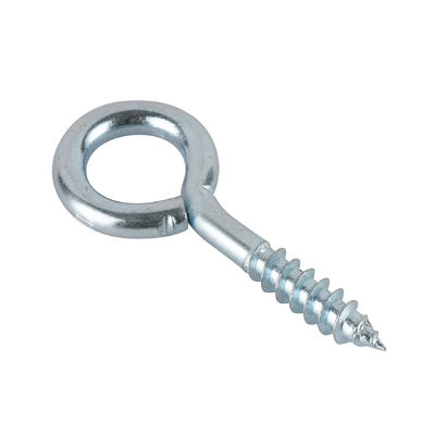 İyi fiyat Ahşap işleme paslanmaz çelik için galvanizli bitirme M6/8/12 Ahşap göz vida çevrimiçi