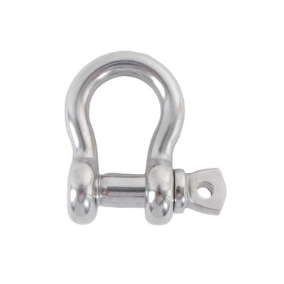 İyi fiyat Rigging Lifting Stainless Steel D Shackle with Screw Pin Polished and Durable çevrimiçi