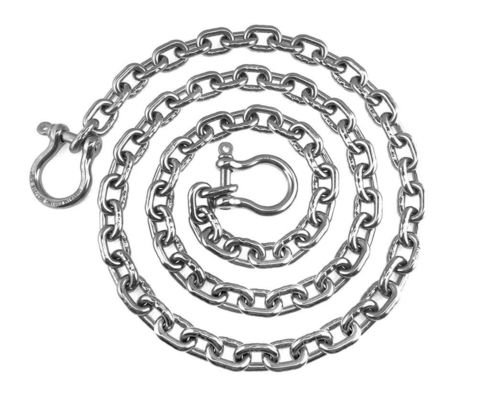 İyi fiyat Stainless Steel 316 Anchor Chain With Advanced Lock Ring Shackle Design Marine Hardware çevrimiçi