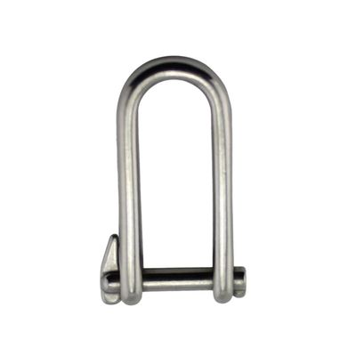 İyi fiyat Marine Hardware Shade Rigging Sail 316 Stainless Steel Long D Shackle With Eye Screw Pin Chain Halyard Flat Anchor çevrimiçi