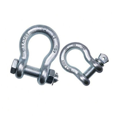 İyi fiyat General Industry G2130 Marine Hardware Hot DIP Galvanized Chain Anchor D Shackle OEM çevrimiçi