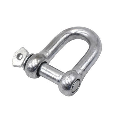 İyi fiyat Stainless Steel 304/316 European Type Screw Pin D Shackle For Industrial Applications çevrimiçi