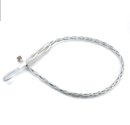 İyi fiyat Wire Rope Cable Snake Pull Grips Without Link Standard in Silvery White with Flat Nail Clip çevrimiçi