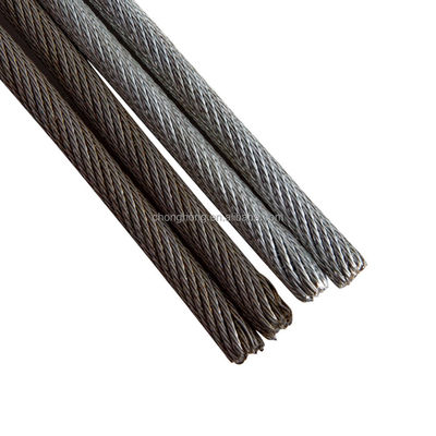İyi fiyat Ungalvanized 6*24 7FC Steel Wire Rope 200M/COIL Long-Lasting and Industrial-Grade Construction çevrimiçi