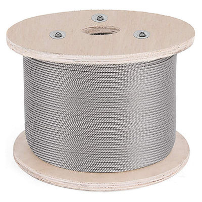 İyi fiyat Inox Cable AISI316 AISI304 Stainless Steel Wire Rope with Other Processing Service 7x7 Steel Cable Rope çevrimiçi