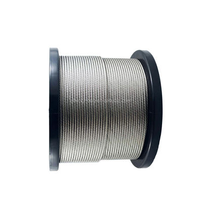 İyi fiyat 500ft Galvanizli Uçak Kablosu 500ft Soğuk Şekillendirme Çeliği OEM için Plastik Makara çevrimiçi